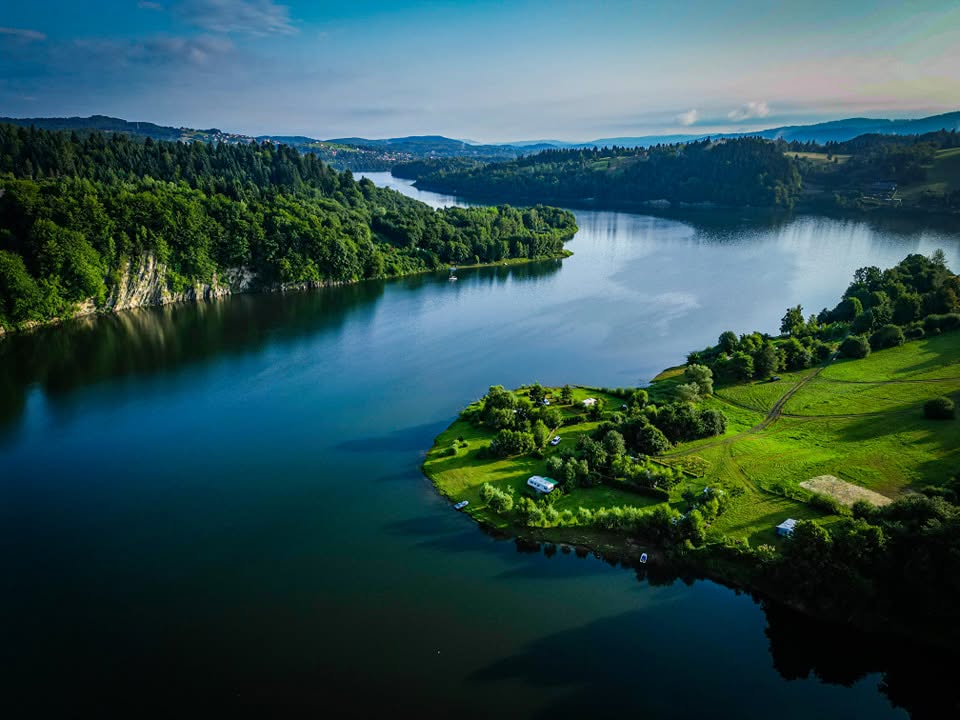 Lake in the valley